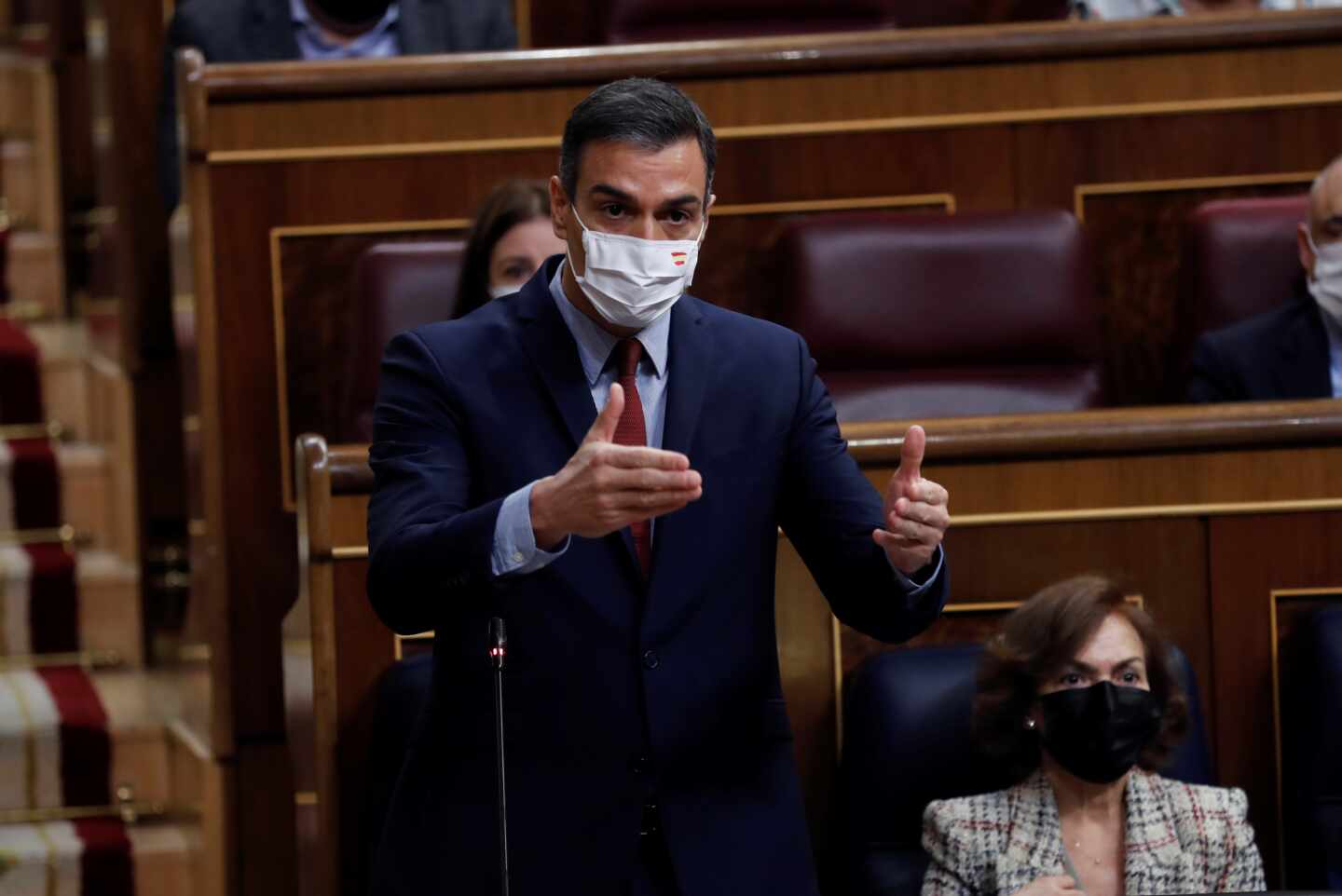 Sesión de control al Gobierno: Pedro Sánchez toma la palabra.