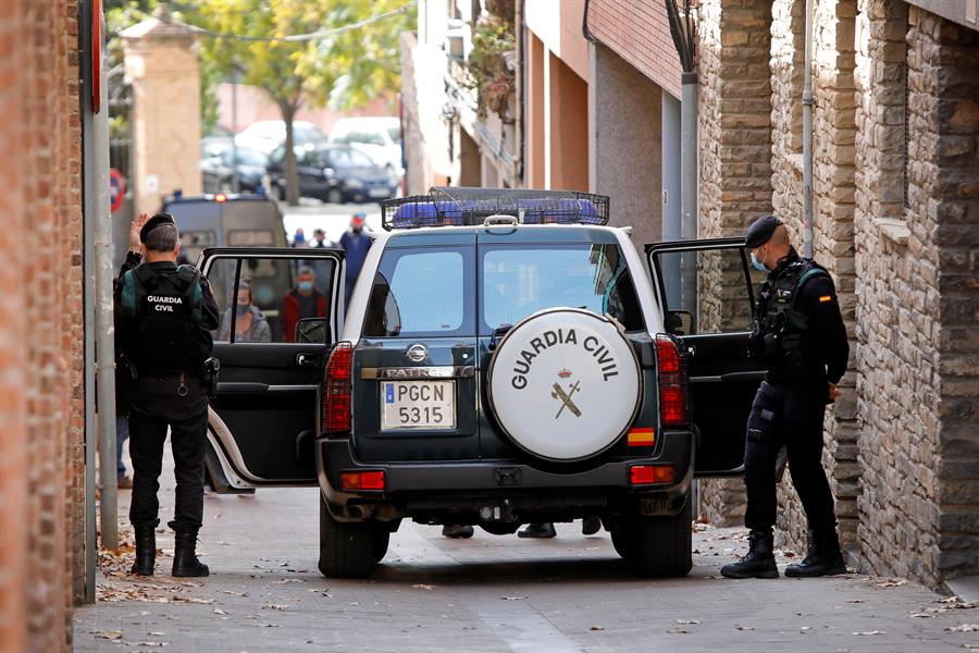 Operativo de la Guardia Civil contra los impulsores de Tsunami Democràtic.