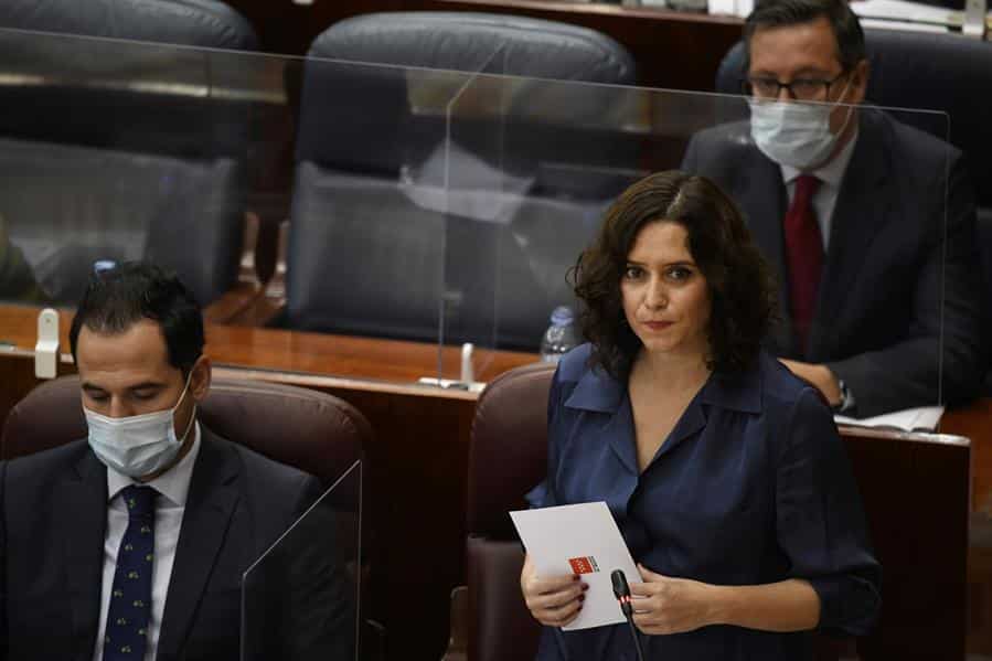 La presidenta de la Comunidad de Madrid, Isabel Díaz Ayuso.