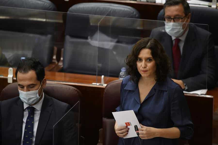 La presidenta de la Comunidad de Madrid, Isabel Díaz Ayuso.