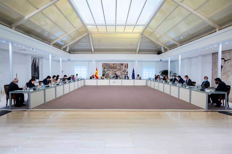 Reunión extraordinaria del Consejo de Ministros.