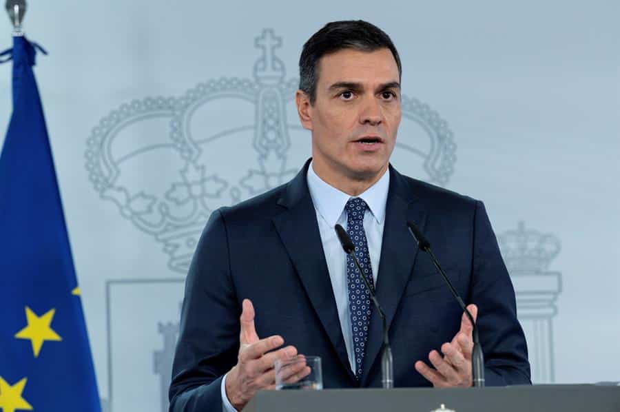 Pedro Sánchez anuncia la declaración del nuevo estado de alarma.