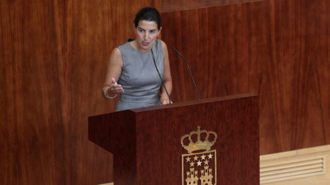 Segunda jornada del Pleno del Debate del Estado de la Región en la Asamblea de Madrid La portavoz de Vox en la Asamblea de Madrid, Rocío Monasterio.