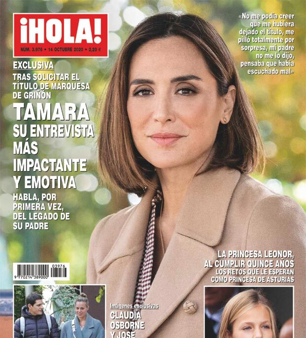 De Tamara Falcó a Ana Soria: las portadas del corazón, en imágenes