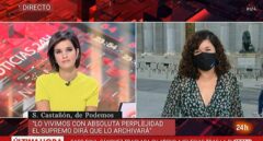 Podemos abronca a los medios en TVE por informar del 'caso Iglesias': "La ciudadanía está en otra"