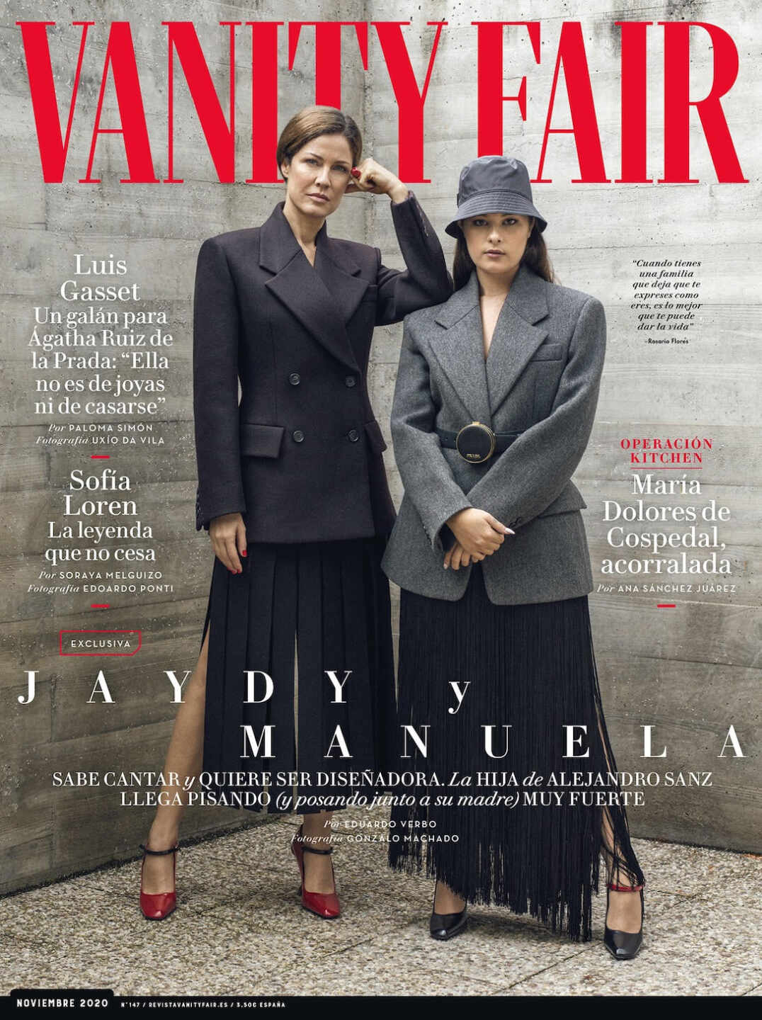 Manuela Sánchez y Jaydy Michel, juntas en 'Vanity Fair'