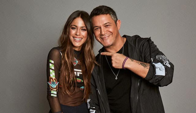 Tini y Alejandro Sanz. Tini y Alejandro Sanz.