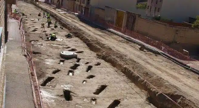 Halladas más de 300 tumbas de la época andalusí en una localidad de Zaragoza