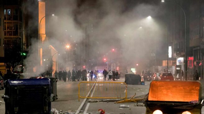 Disturbios en Burgos.