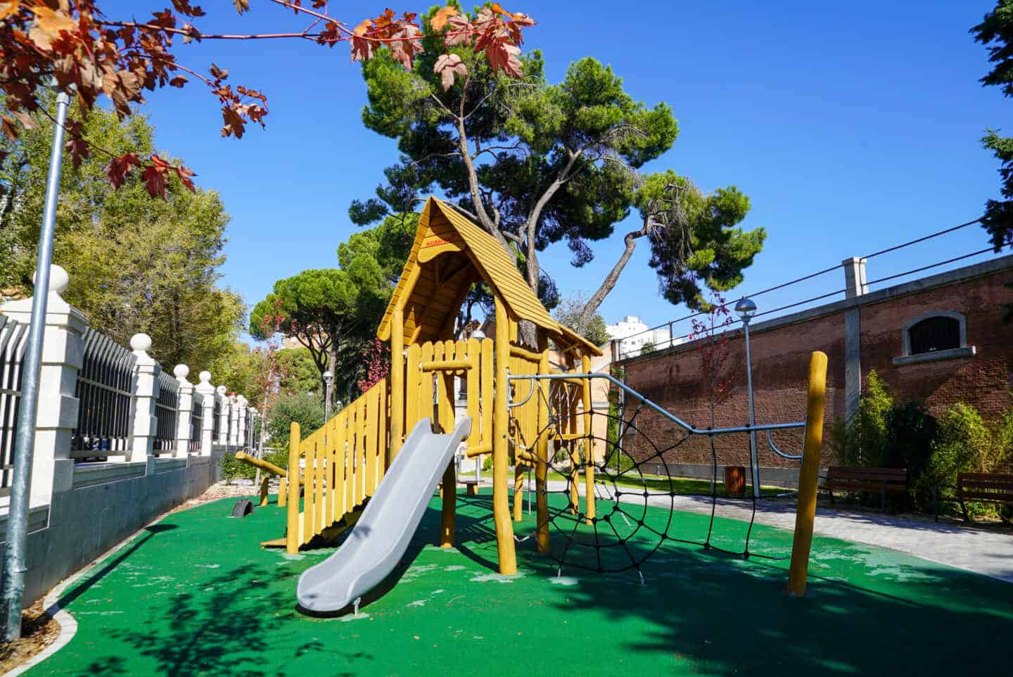 Así son los 3.400 metros cuadrados del nuevo parque del centro de Madrid