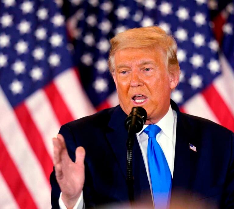 Trump se niega a reconocer el triunfo de Biden y anuncia acciones legales