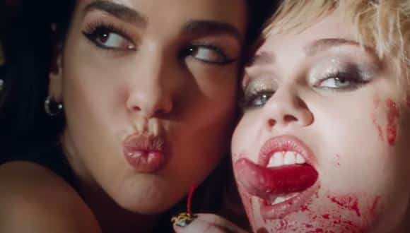 Dua Lipa y Miley Cyrus en ‘Prisoner'