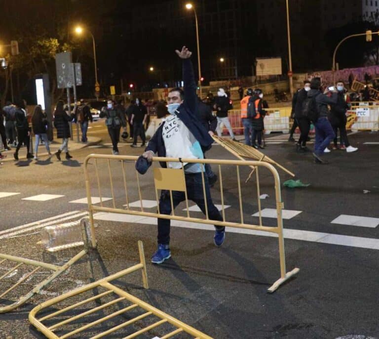 La Policía descarta por ahora que las protestas violentas estén coordinadas a nivel nacional