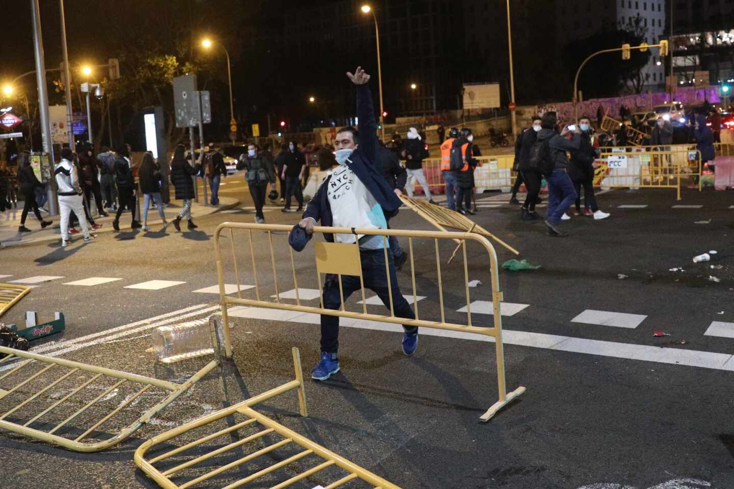 La Policía descarta por ahora que las protestas violentas estén coordinadas a nivel nacional