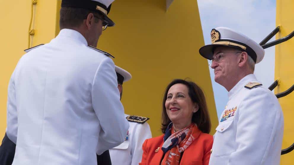 Margarita Robles y Teodoro López Calderón.