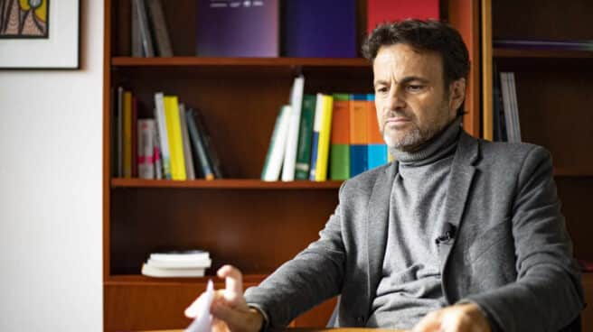 El diputado Jaume Asens, durante su entrevista con El Independiente El diputado Jaume Asens, durante su entrevista con El Independiente
