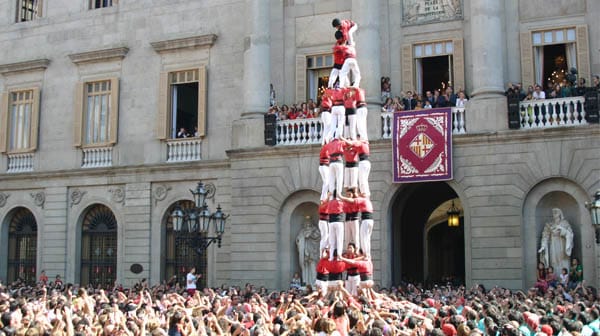 Castellers de Barcelona.