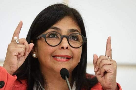 La vicepresidenta de Venezuela, Delcy Rodriguez. EFE.