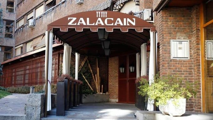 Entrada del Zalacaín.