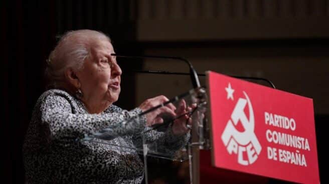 Paquita Martín a través del Twitter del Partido Comunista.