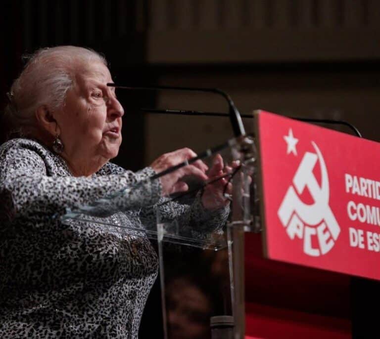 Fallece Paquita Martín, fundadora de IU y militante histórica del PCE