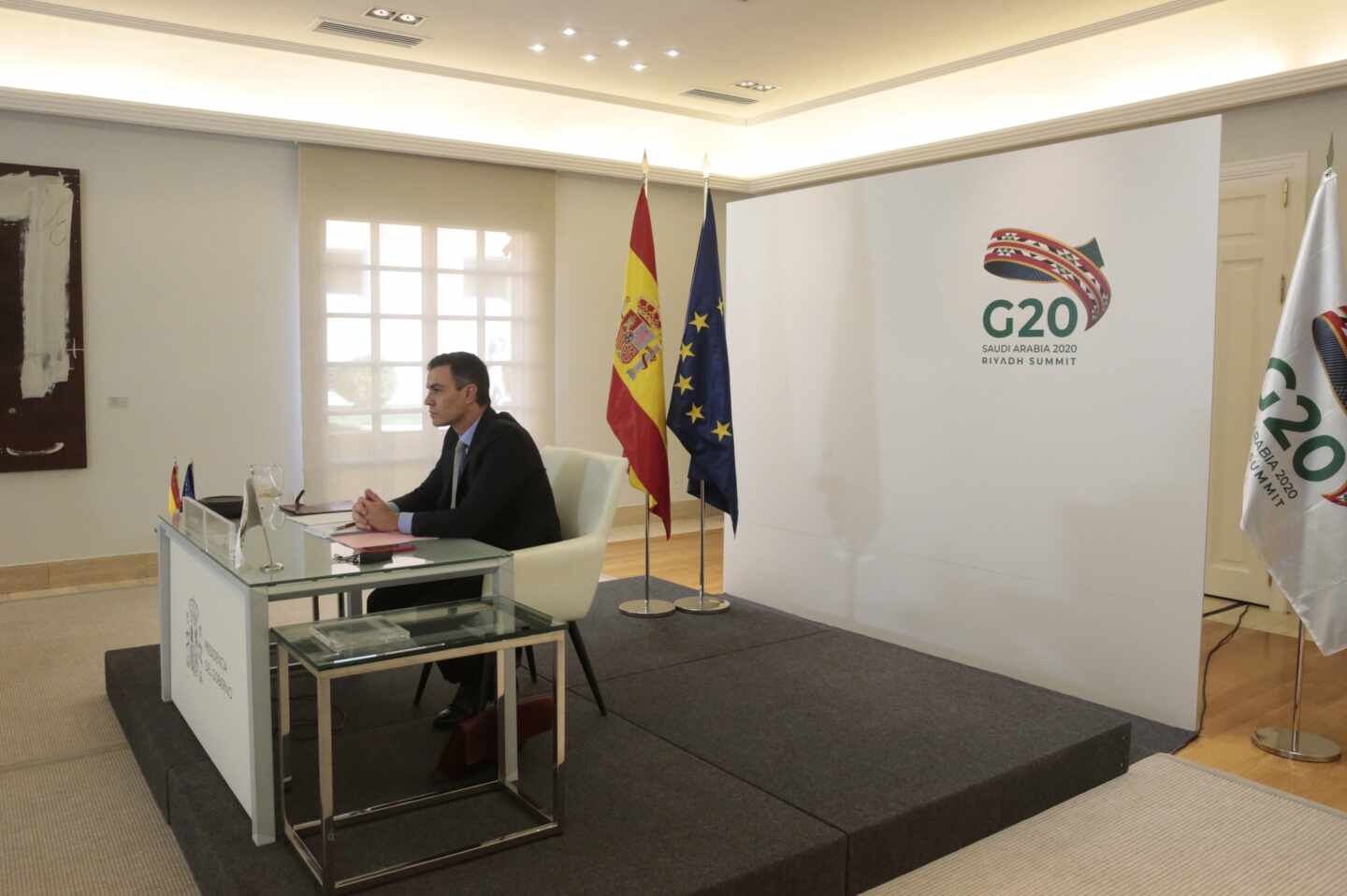 Sánchez defiende ante el G20 el acceso universal a las vacunas y pide el "apoyo inequívoco" a la OMS
