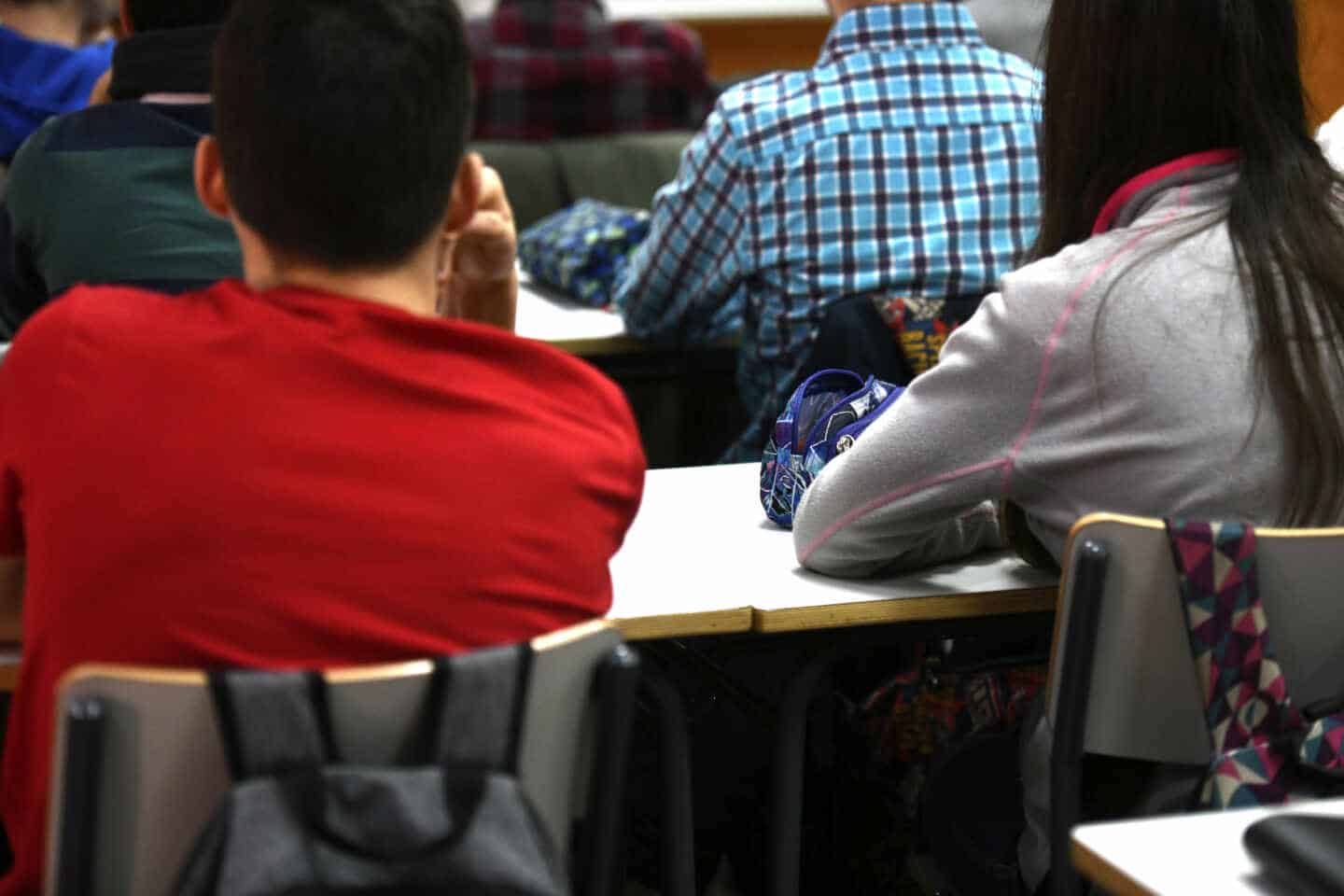 Alumnos del Programa de Bachillerato de Excelencia del Instituto San Mateo de Madrid.