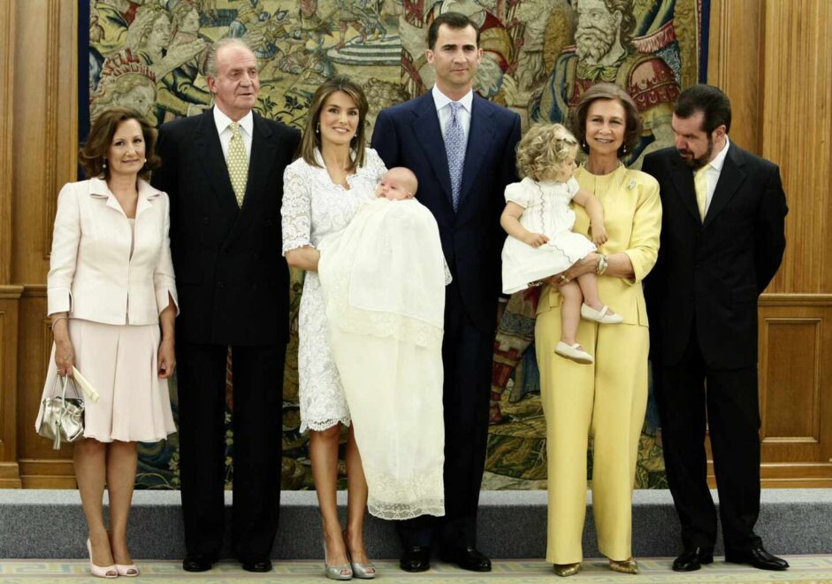 Bautizo de la Infanta Sofía el 15 de julio de 2007. EP.
