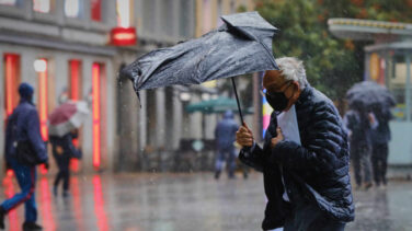 La llegada de un frente frío a la Península dejará lluvias muy fuertes en más de 10 provincias