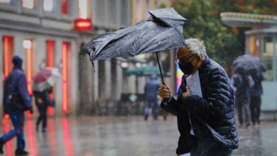 Quince comunidades en alerta: tiempo inestable con chubascos, tormentas y posible granizo