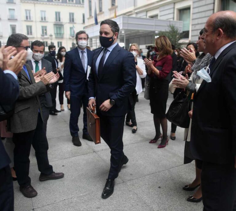 Abascal da por ganador a Trump y denuncia las "mentiras" de los opinadores