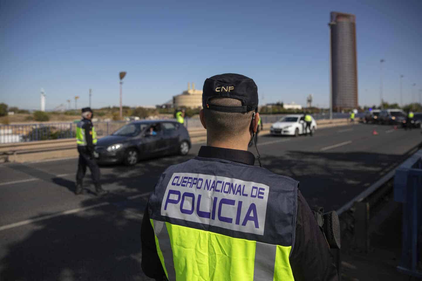 Agentes de Policía Nacional.