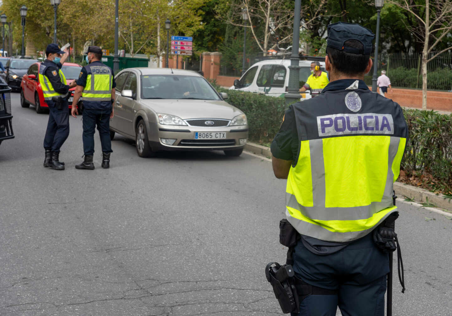 Espectacular persecución policial a un kamikaze que conducía en dirección contraria en Cartagena