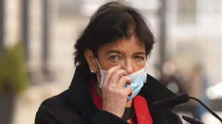 La ministra de Educación y Formación Profesional, Isabel Celaá.