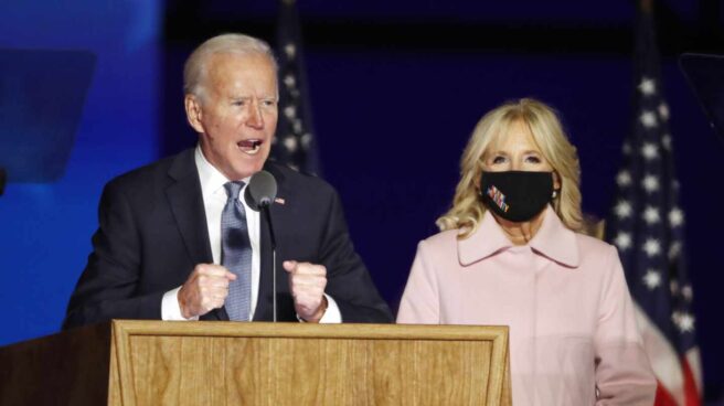 Joe Biden-Jill-noche electoral