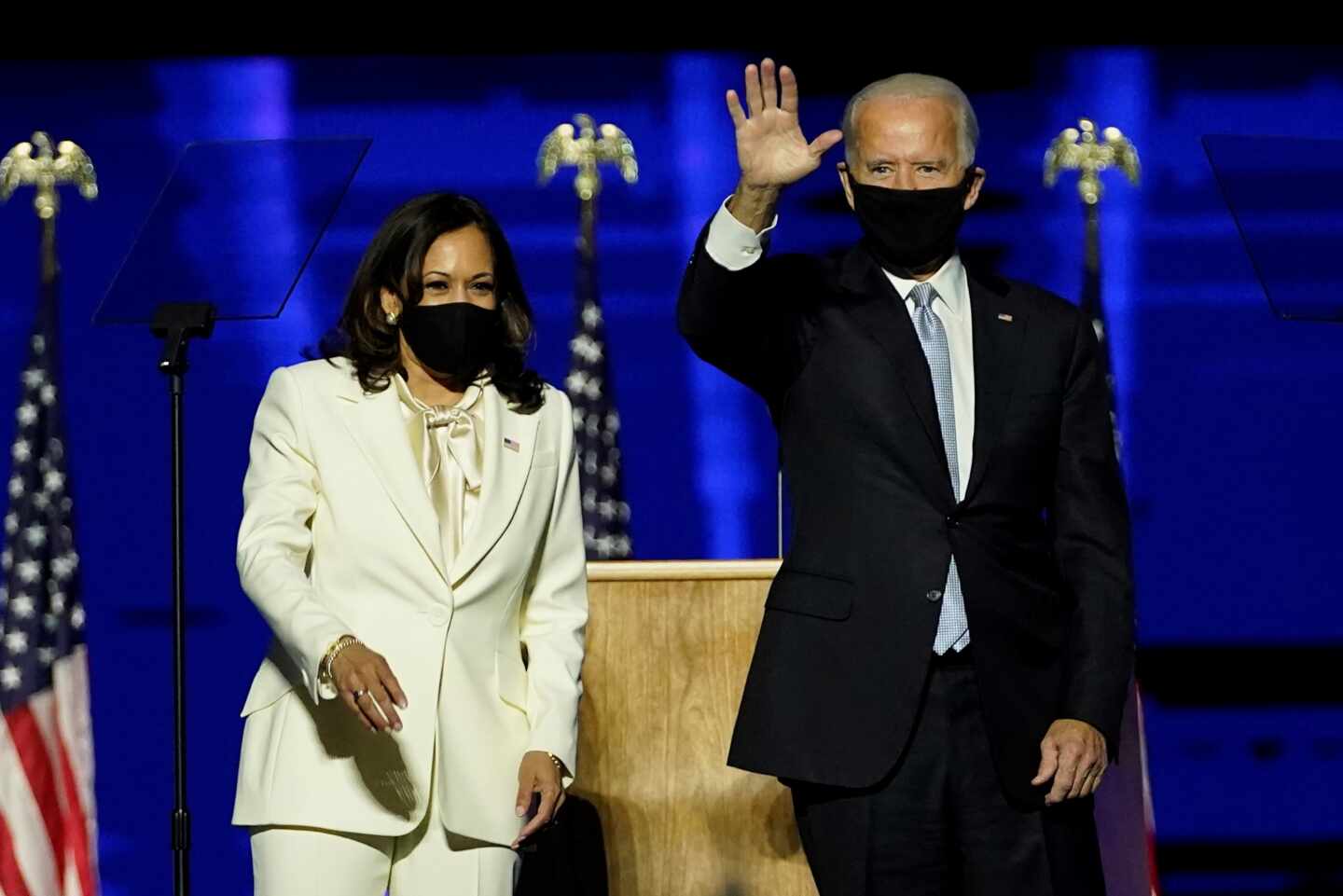 Joe Biden y Kamala Harris