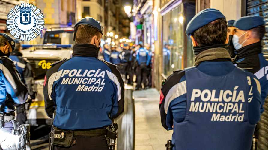 Policía Municipal de Madrid.