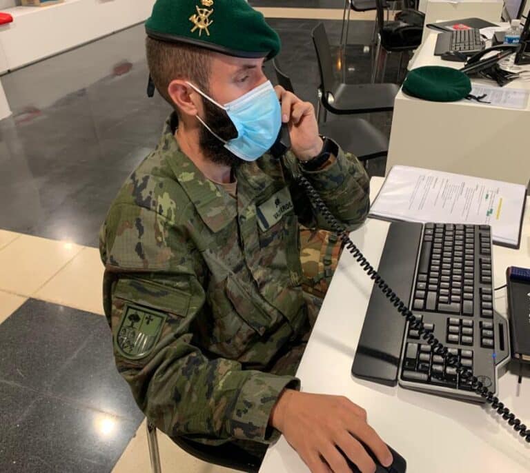 Todas las comunidades menos Euskadi y Cataluña tienen rastreadores militares contra el virus