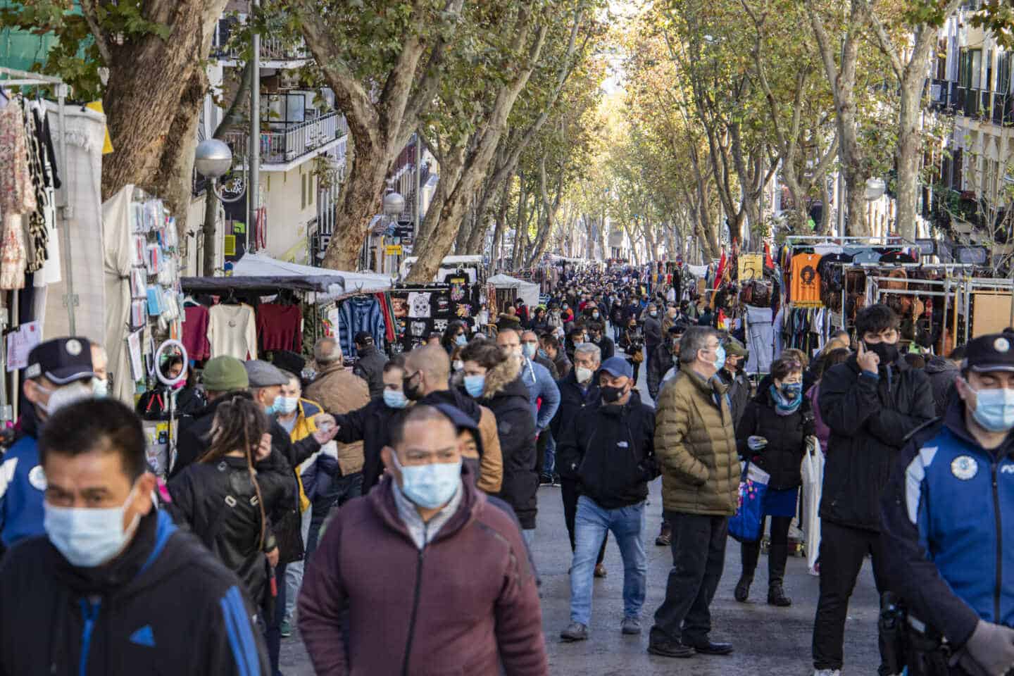 El Rastro, día uno con la pandemia: "Esto es un alivio"