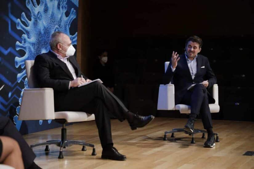 Germán Villar, director de tecnología de Cofares, y Guillermo Pascual, director de Operaciones SUEZ España