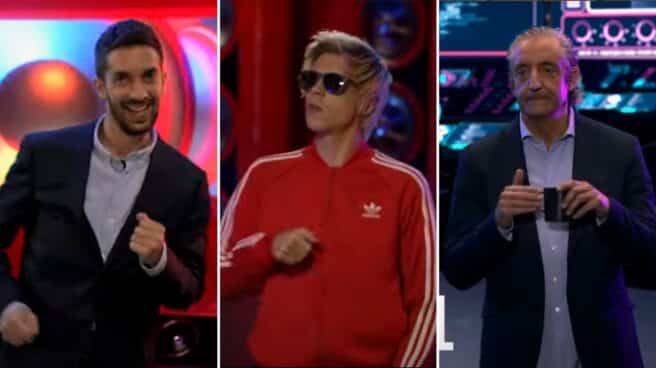 Broncano-Rubius-Pedrerol Broncano, el Rubius y Pedrerol son algunos de los personajes que protagonizan el anuncio de la PlayStation 5 el día de su lanzamiento en España