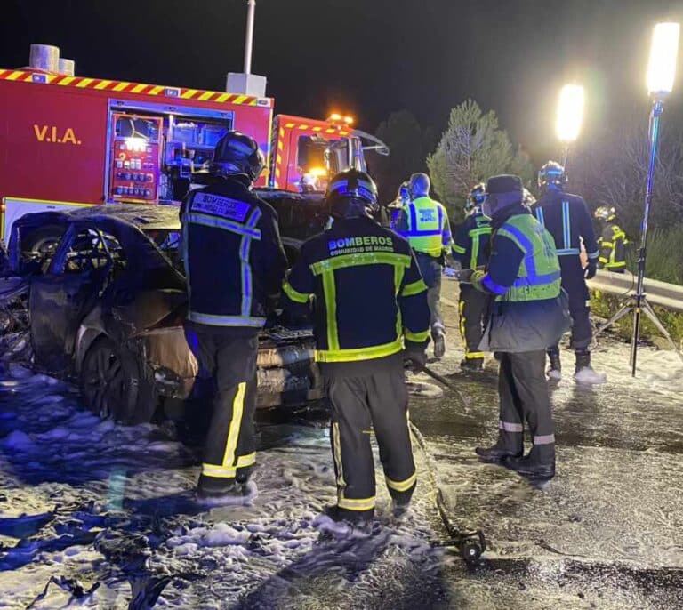 Vídeo: Accidente múltiple con muertos y heridos en Daganzo de Arriba (Madrid)
