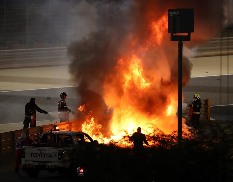 Un nieto de Fitipaldi será el sustituto de Grosjean tras su brutal accidente en Bahrein