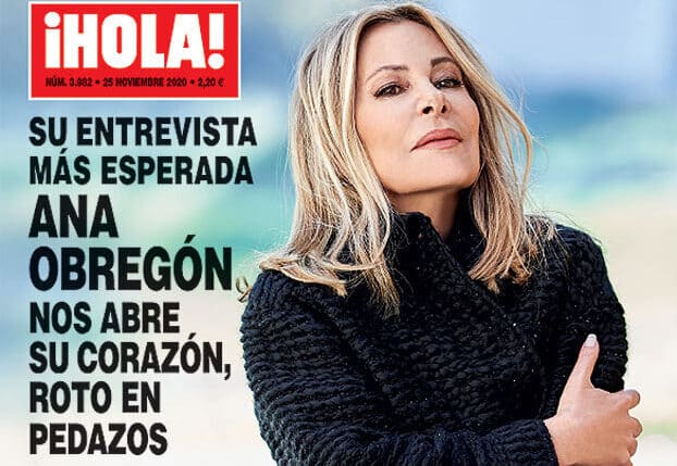 Portada de '¡Hola!' con Ana Obregón en exclusiva.