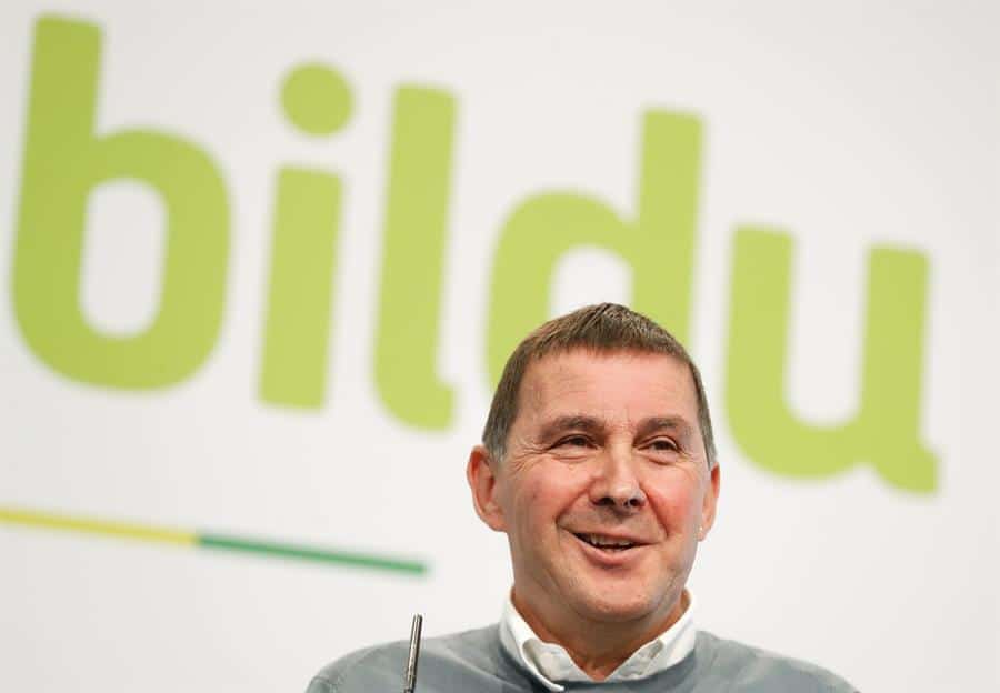 El líder de EH Bildu, Arnaldo Otegi.