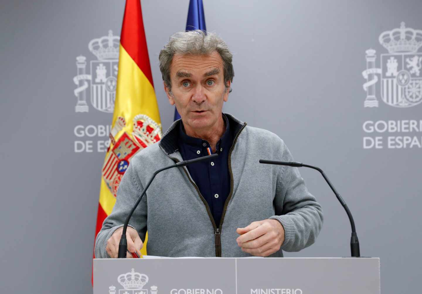 El director del Centro de Coordinación de Alertas y Emergencias Sanitarias, Fernando Simón.