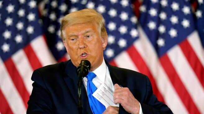 El presidente saliente de Estados Unidos, Donald Trump. El presidente saliente de Estados Unidos, Donald Trump.