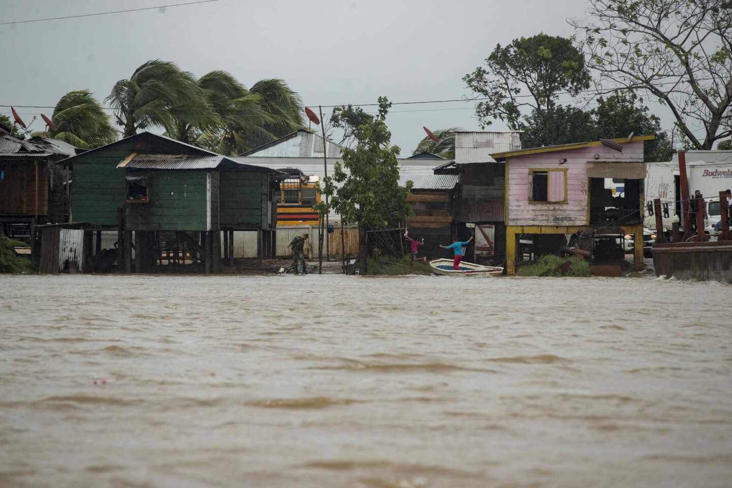 Huracán en Nicaragua.