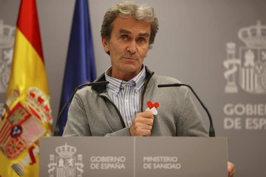 Fernando Simón, en una rueda de prensa.