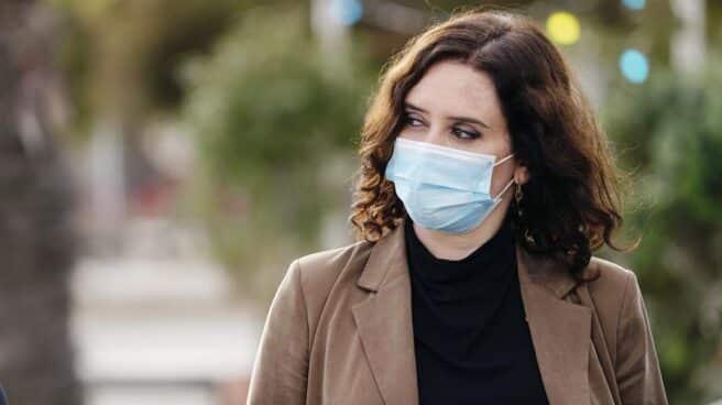 Isabel Díaz Ayuso, en Barcelona. Isabel Díaz Ayuso, en Barcelona.